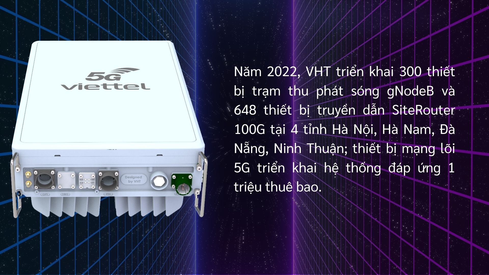 5G – Hành trình VHT xây dựng "huyết mạch" chuyển đổi số quốc gia